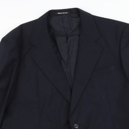 Mens UK Size 42 St Michael Regular Blue Suit Jacket