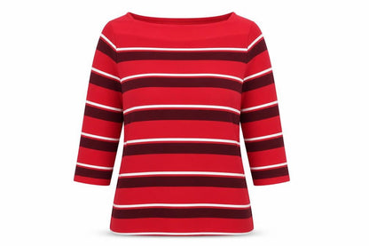 Womens UK Size 12 Marks and Spencer Red Basic Blouse
