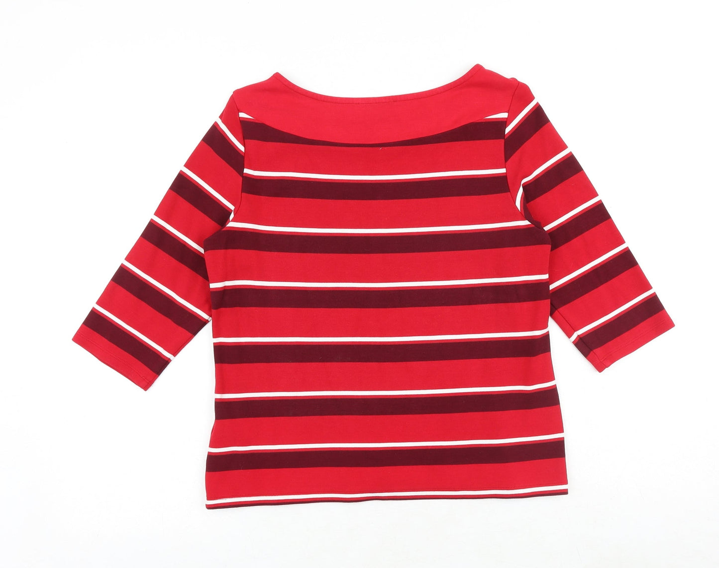Womens UK Size 12 Marks and Spencer Red Basic Blouse