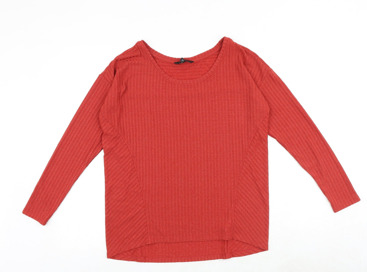 Womens UK Size 12 NEXT Red Basic Blouse