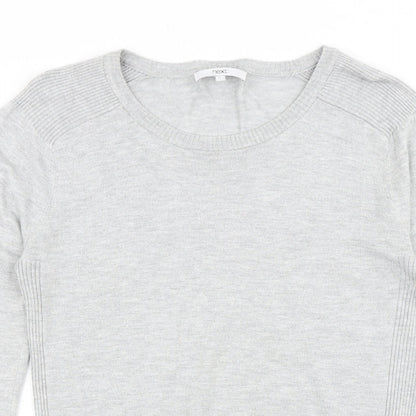 Womens UK Size 10 NEXT Grey Pullover Jumper