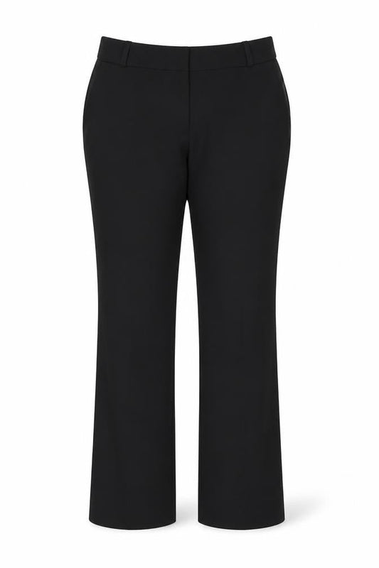 Womens UK Size 10 H&M Regular Fit Dress Pants Black Trousers