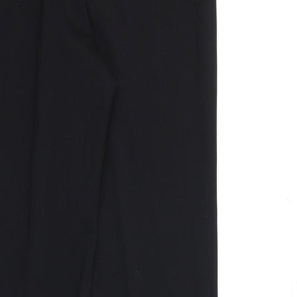 Womens UK Size 10 H&M Regular Fit Dress Pants Black Trousers