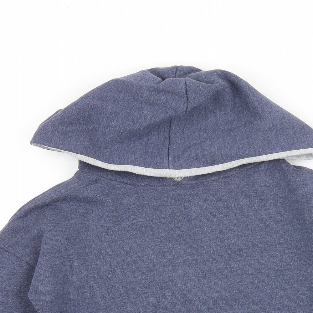 Outfit Boys Blue Cotton Pullover Hoodie Size 6 Years Pullover - Woke Up Like This