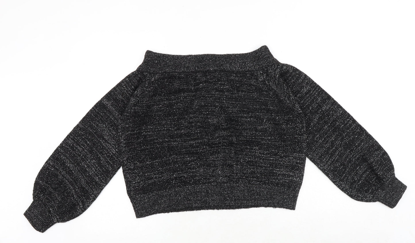 Womens UK Size M H&M Black Pullover Jumper
