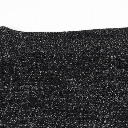 Womens UK Size M H&M Black Pullover Jumper