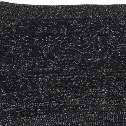 Womens UK Size M H&M Black Pullover Jumper