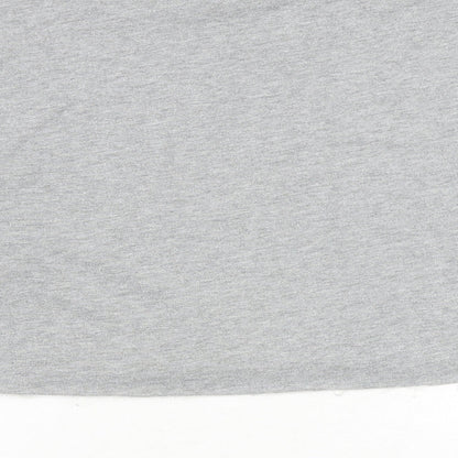 Miss Selfridge Womens Grey Polyester Pullover Sweatshirt Size 10 Pullover - Meant to Bee