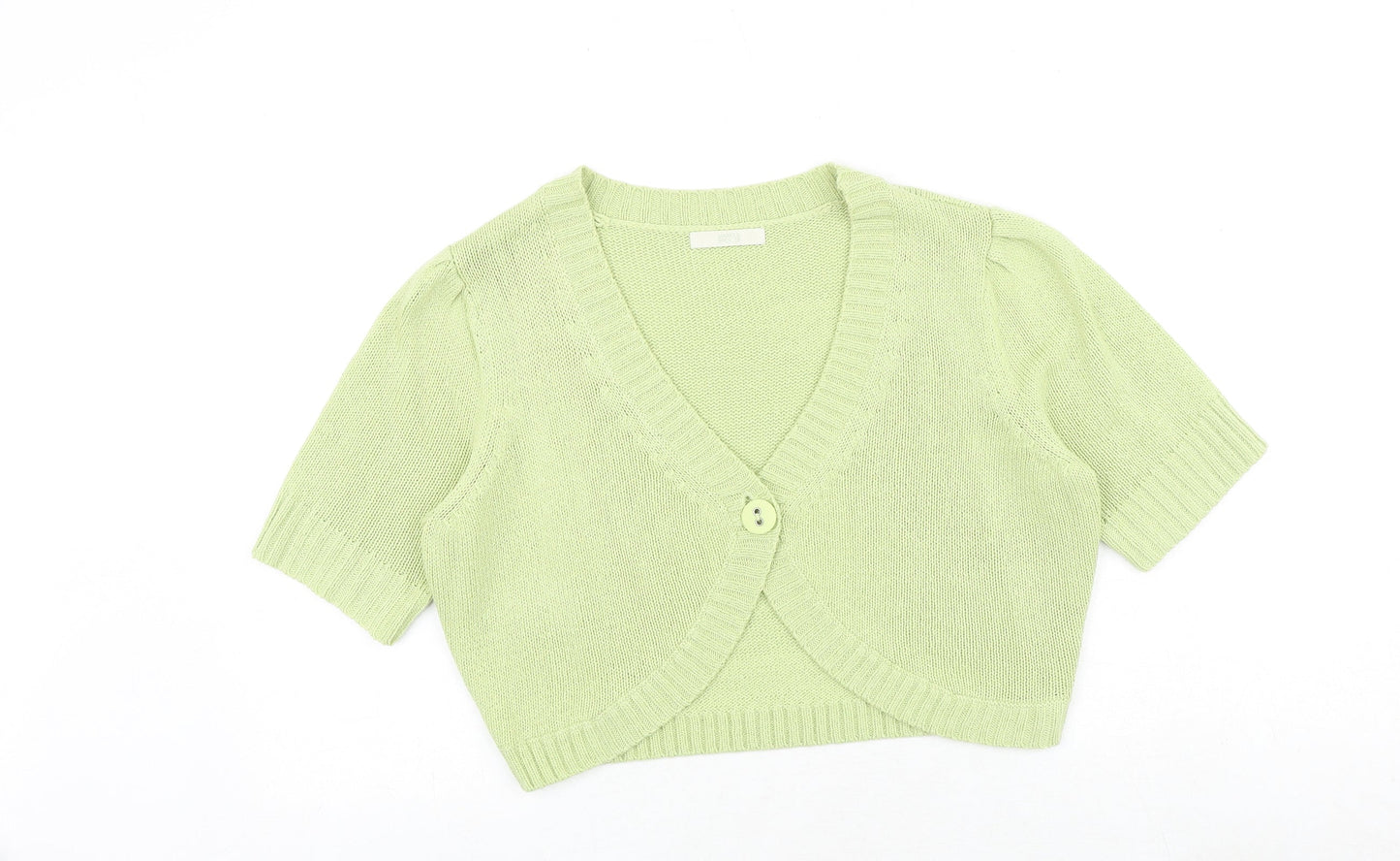 Womens UK Size 18 Marks and Spencer Green Shrug Jumper