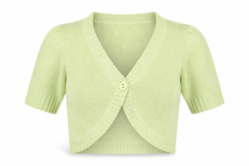 Womens UK Size 18 Marks and Spencer Green Shrug Jumper