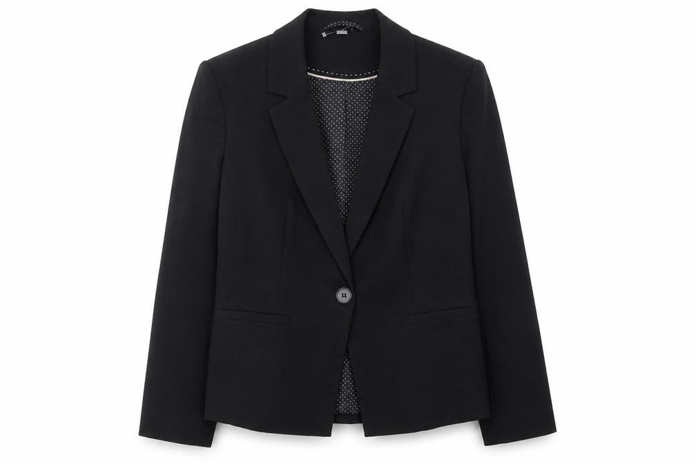 Womens UK Size 8 Dorothy Perkins Regular Black Suit Jacket