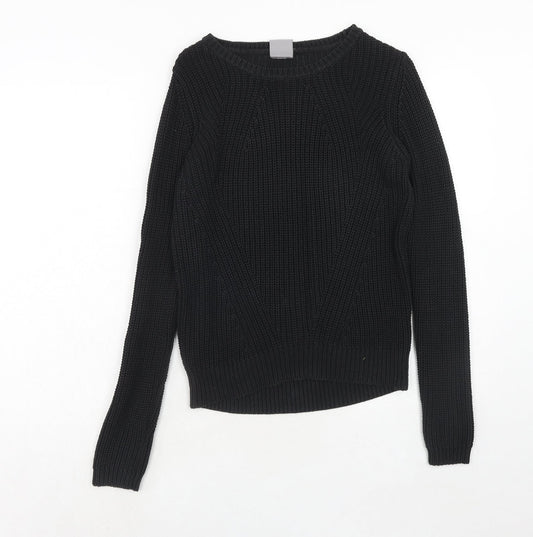 Womens UK Size S Vera Moda Black Pullover Jumper