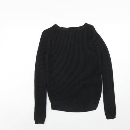Womens UK Size S Vera Moda Black Pullover Jumper