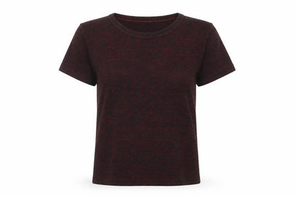Womens UK Size S BDG Red Basic T-Shirt
