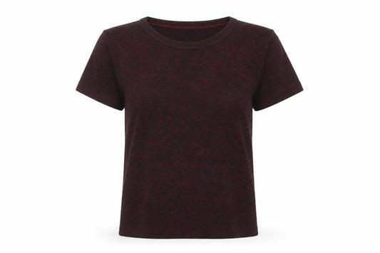 Womens UK Size S BDG Red Basic T-Shirt