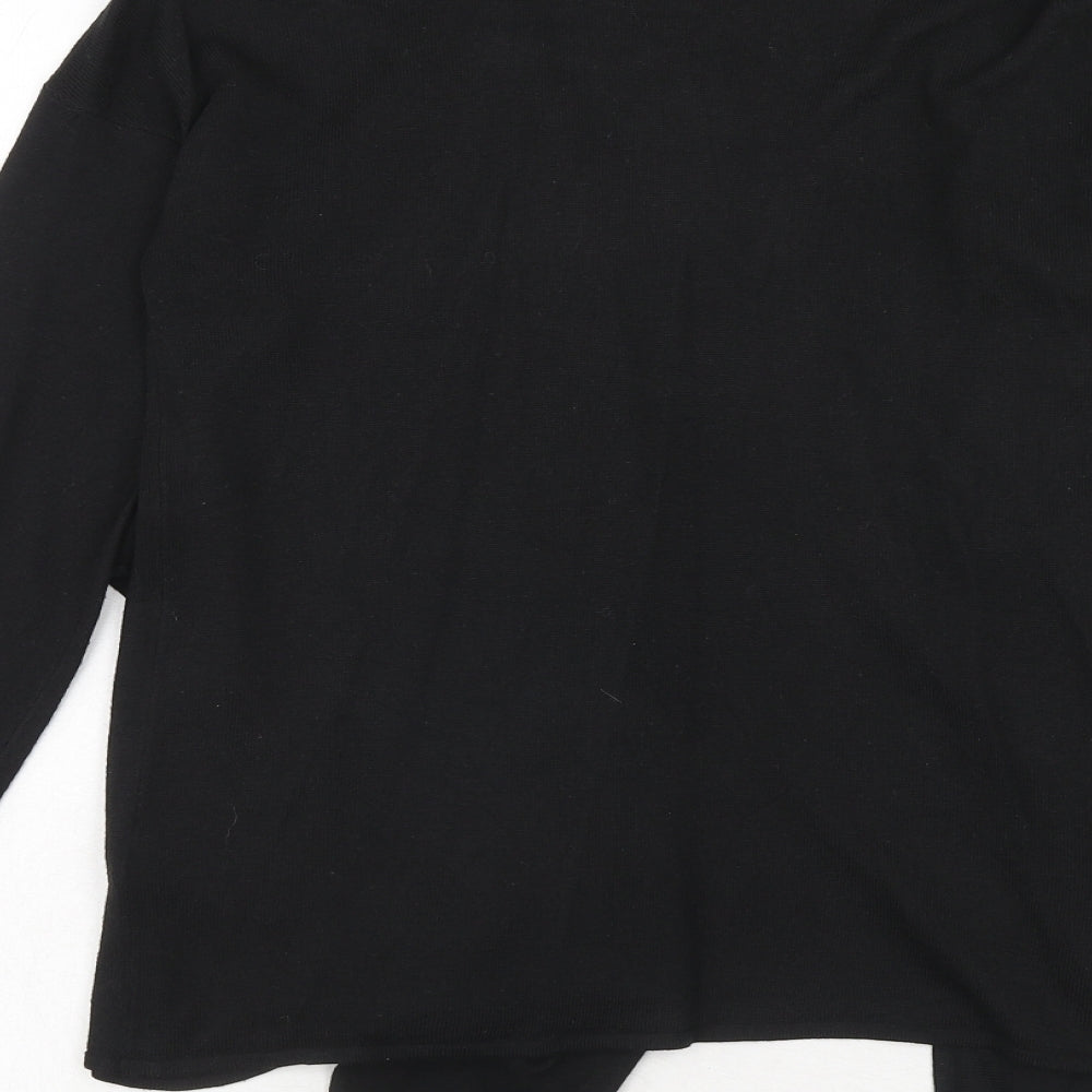 Womens UK Size S H&M Black Cardigan Jumper