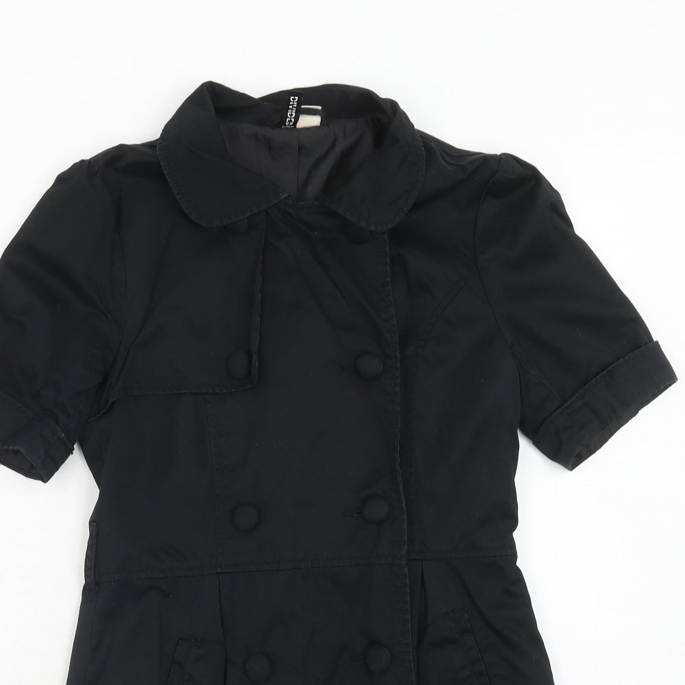 Womens UK Size 6 H&M Black Jacket