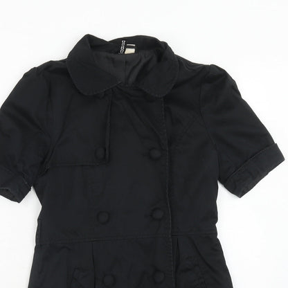 Womens UK Size 6 H&M Black Jacket