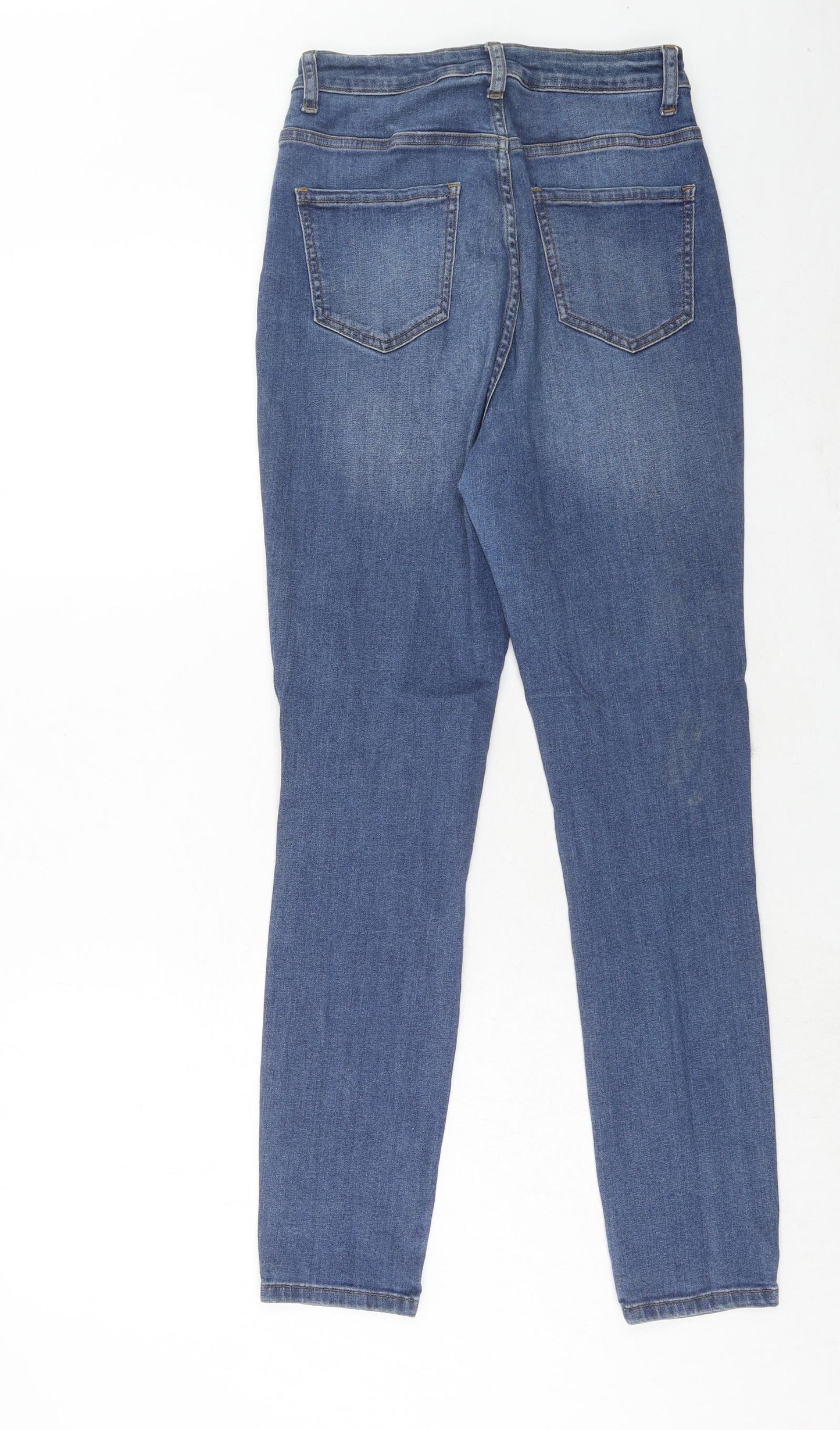 Fashion Nova Womens Blue Cotton Skinny Jeans Size 28 in Regular Zip