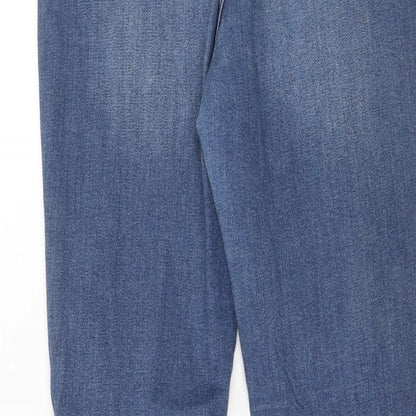 Fashion Nova Womens Blue Cotton Skinny Jeans Size 28 in Regular Zip