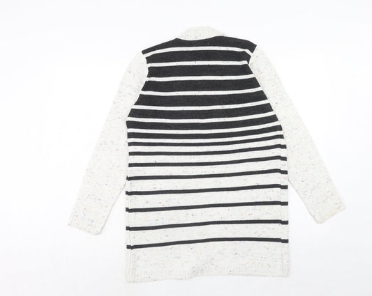 Womens UK Size S Monique Multicoloured Cardigan Jumper
