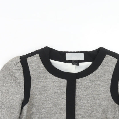 Womens UK Size 6 H&M Grey Jacket