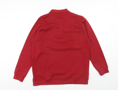 Womens UK Size 14 EWM Red Pullover Sweatshirt