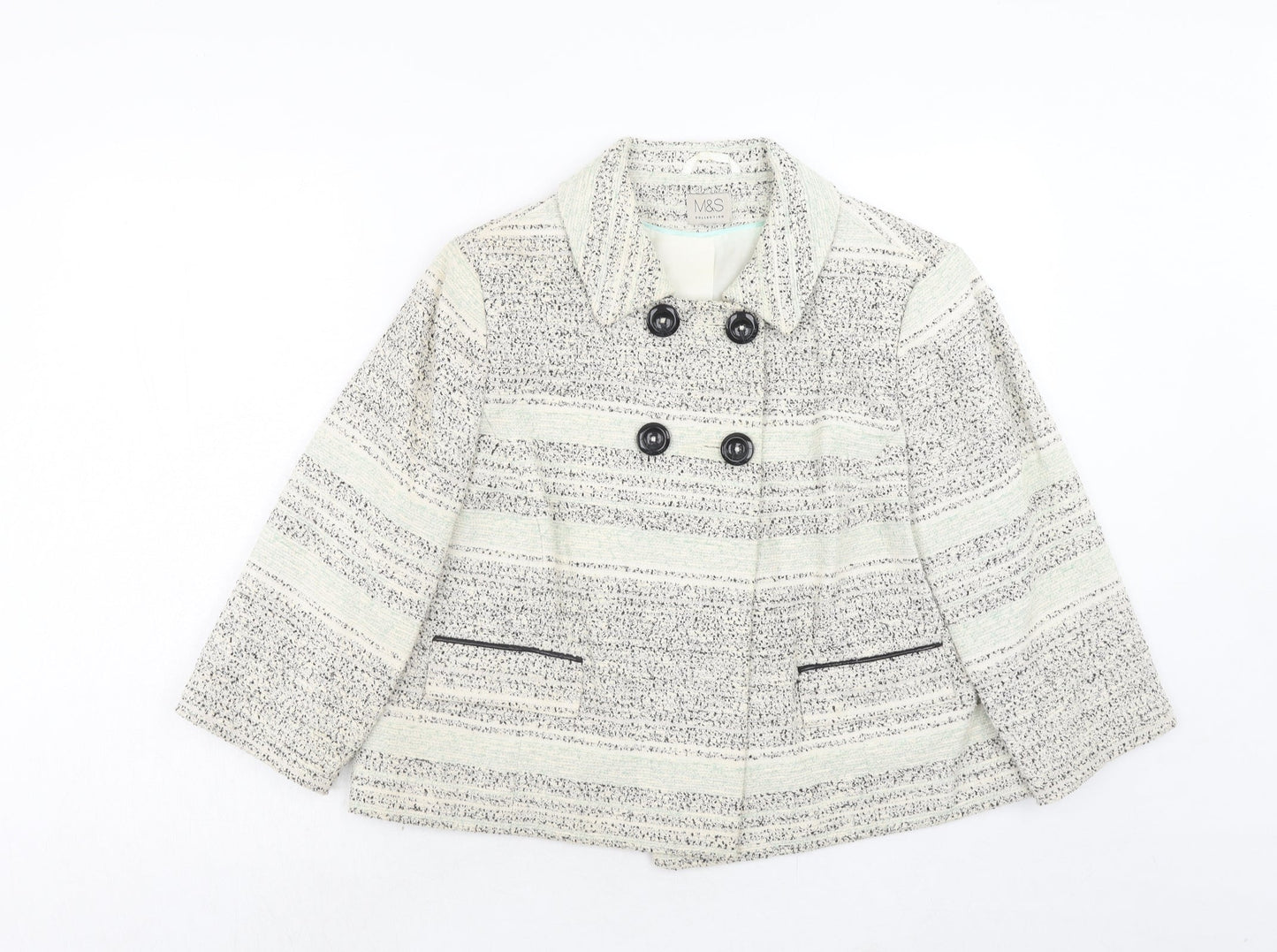 Womens UK Size 16 Marks and Spencer Beige Jacket