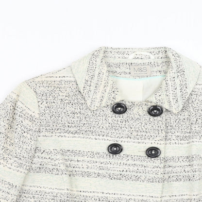Womens UK Size 16 Marks and Spencer Beige Jacket