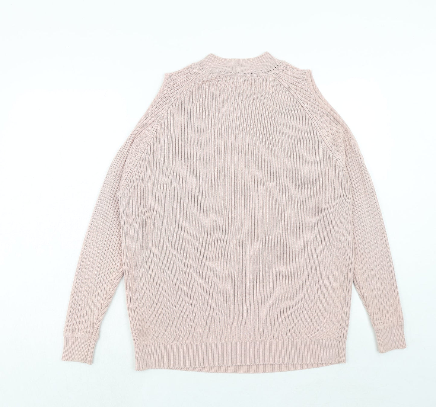 Womens UK Size M H&M Pink Pullover Jumper