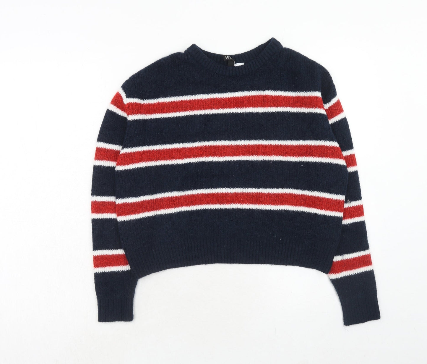 Womens UK Size S H&M Blue Pullover Jumper