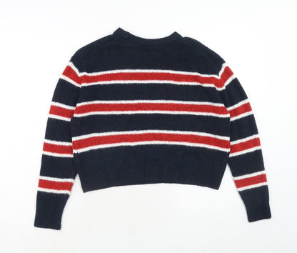 Womens UK Size S H&M Blue Pullover Jumper