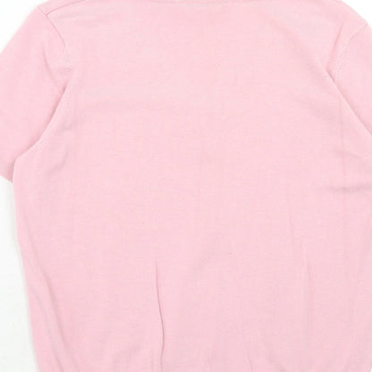 Womens UK Size 14 BHS Pink Pullover Jumper