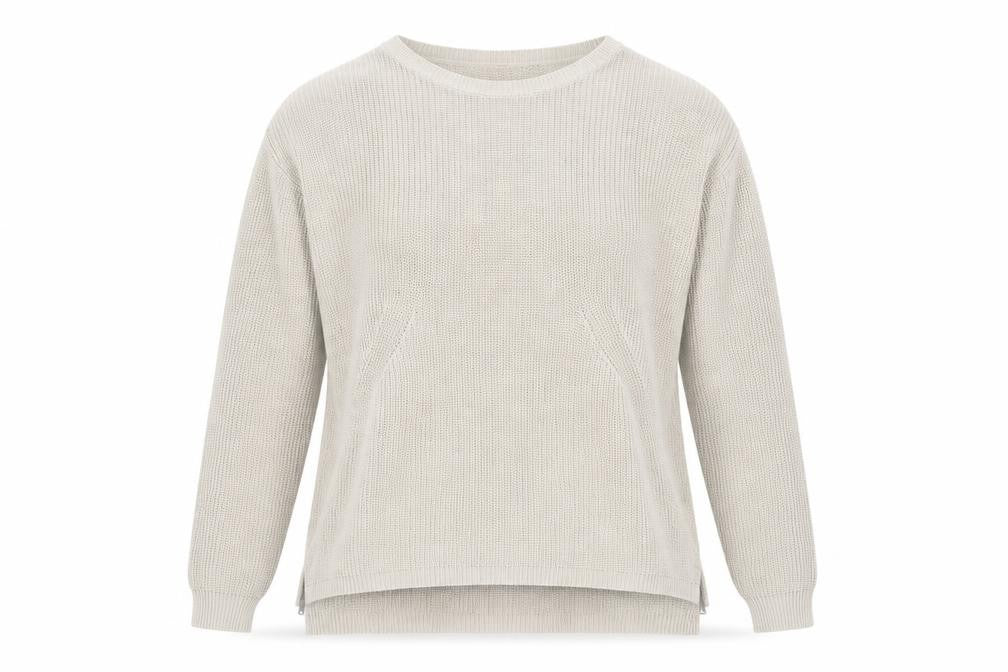 Womens UK Size M H&M Beige Pullover Jumper