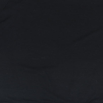 New Look Girls Black Round Neck Viscose Pullover Jumper Size 10-11 Years Pullover