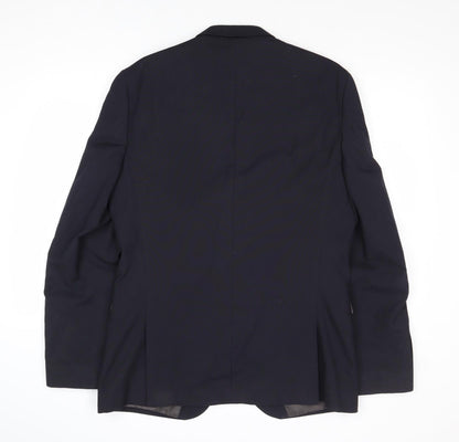 Mens UK Size 42 NEXT Regular Blue Suit Jacket