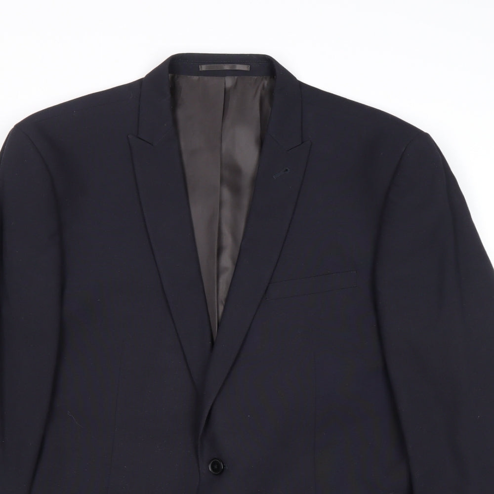 Mens UK Size 42 NEXT Regular Blue Suit Jacket