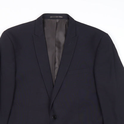 Mens UK Size 42 NEXT Regular Blue Suit Jacket