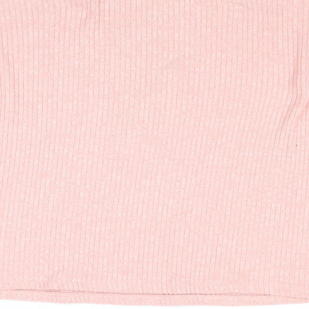 Womens UK Size M H&M Pink Pullover Jumper