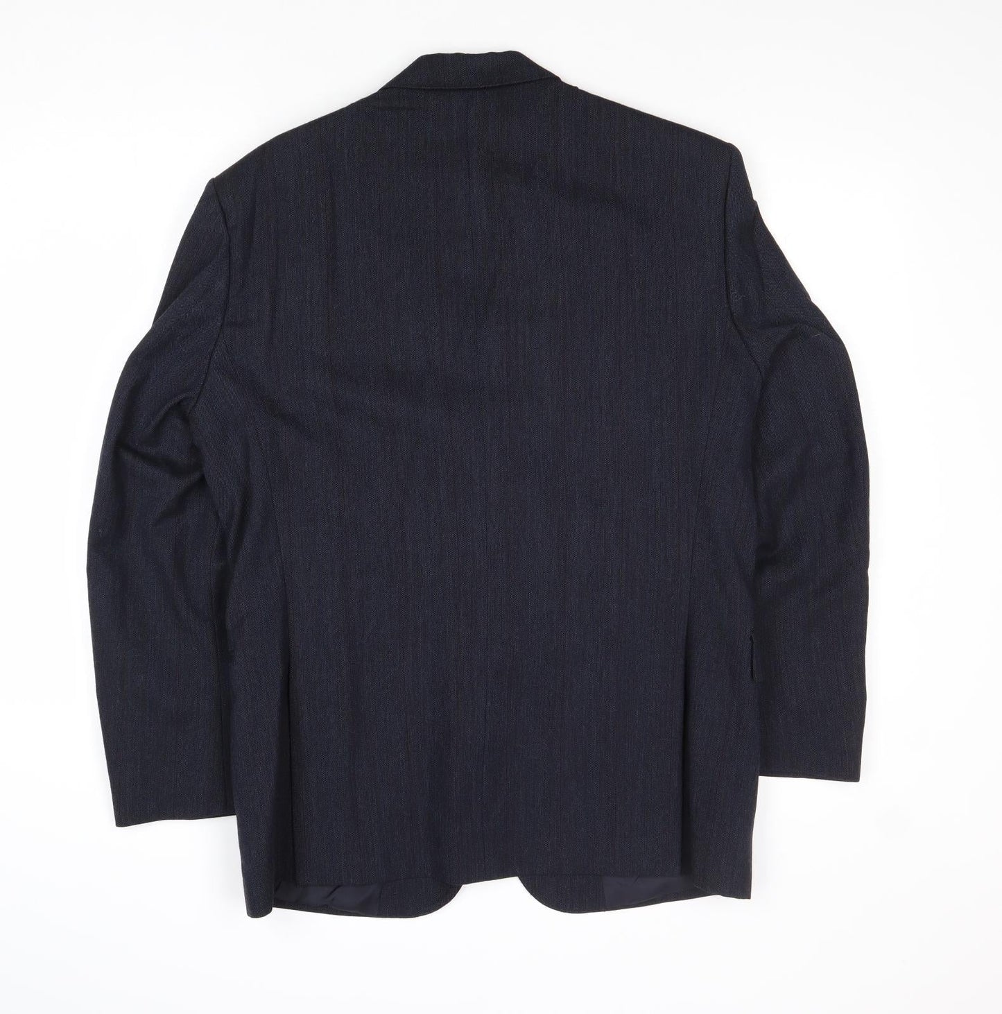 Anthony Loretto Mens Blue Wool Jacket Suit Jacket Size 40 Regular