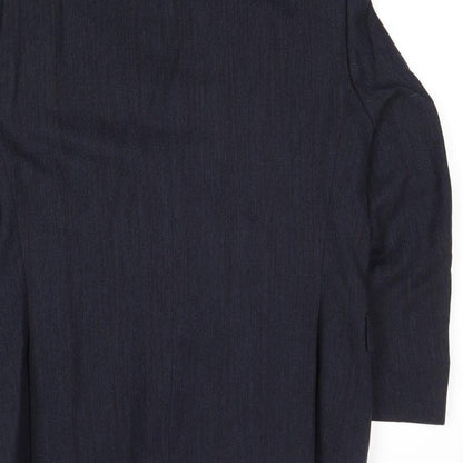 Anthony Loretto Mens Blue Wool Jacket Suit Jacket Size 40 Regular