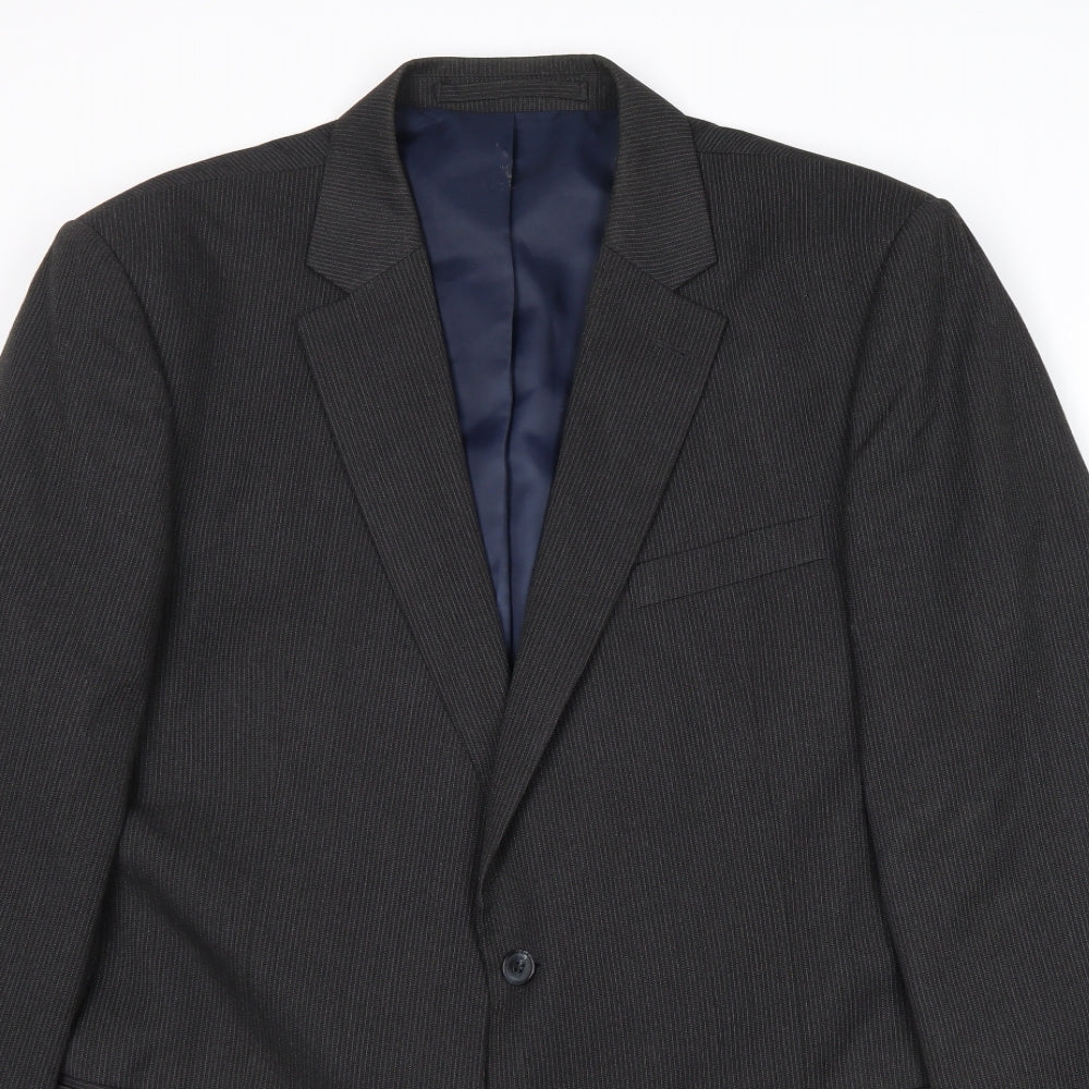 Mens UK Size 44 Marks and Spencer Regular Grey Suit Jacket