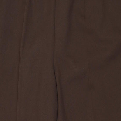 Womens UK Size 22 Bonmarché Regular Fit  Brown Trousers