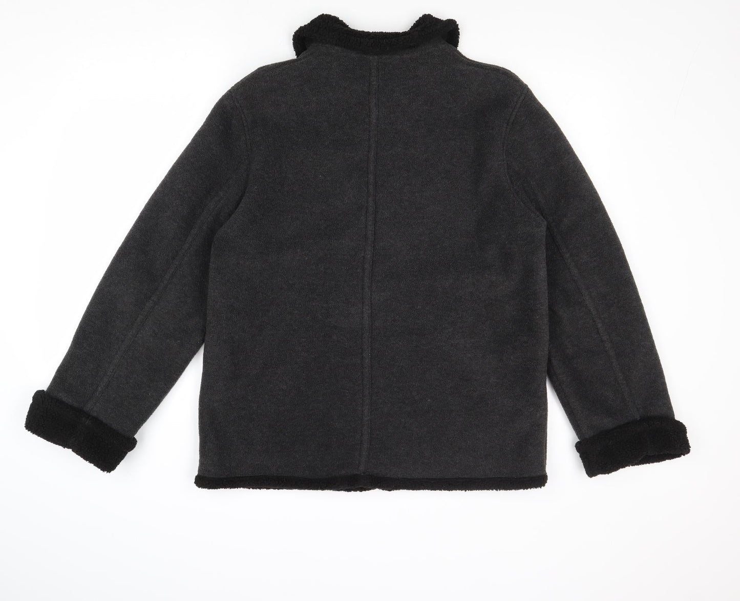 Autonomy Womens Black Jacket Size 12 Zip