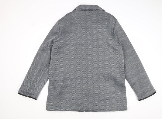 Womens UK Size L Anne De Lancay Grey Jacket