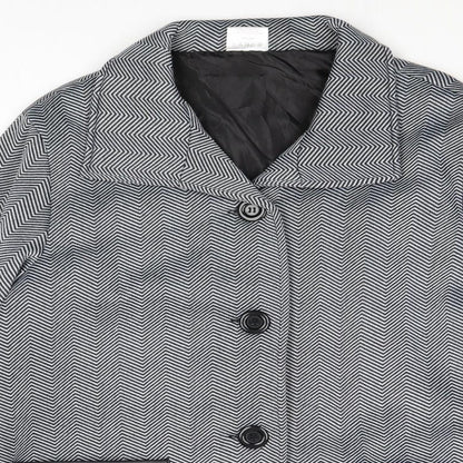 Womens UK Size L Anne De Lancay Grey Jacket
