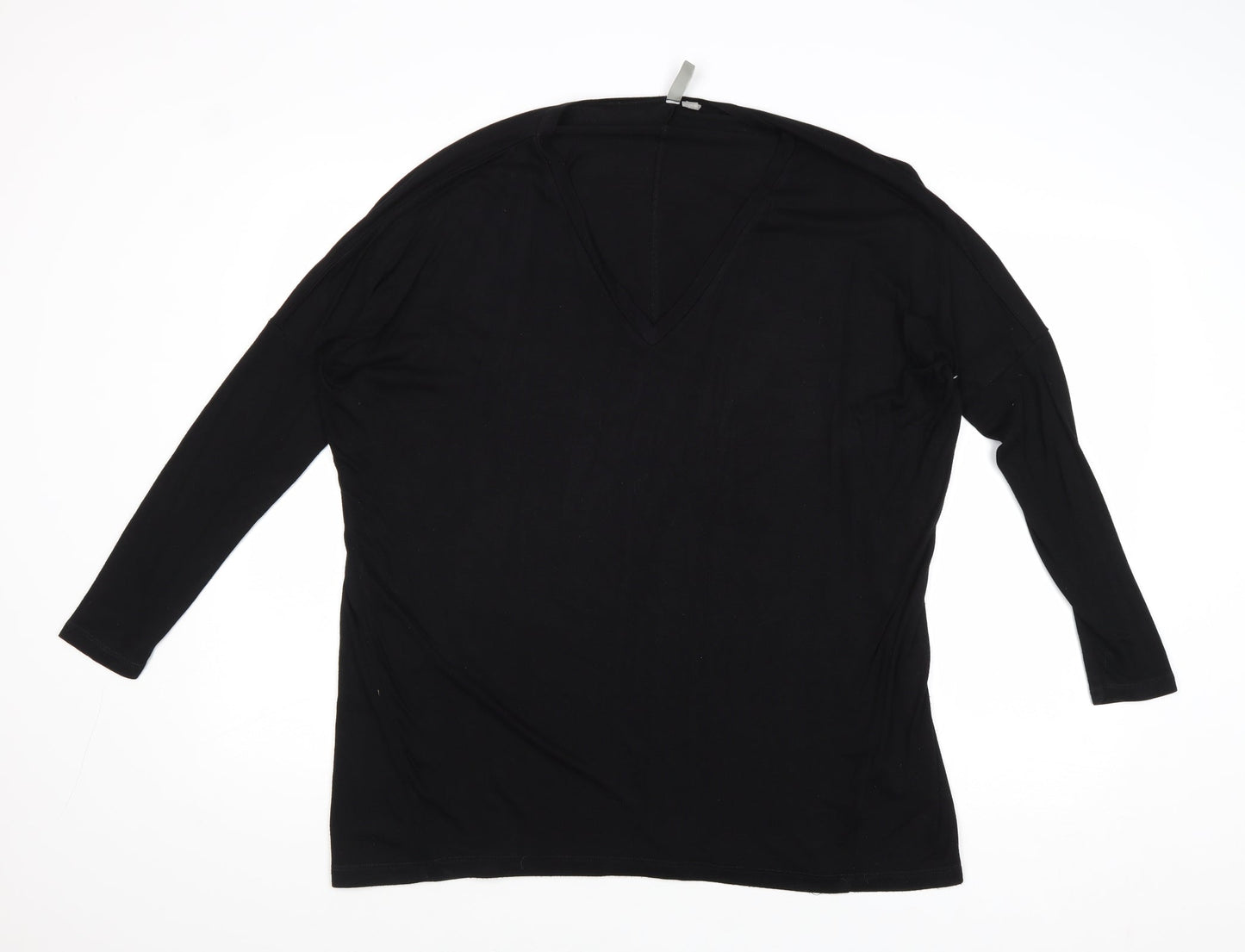 Womens UK Size 6 H&M Black Pullover Jumper