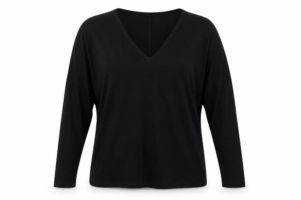 Womens UK Size 6 H&M Black Pullover Jumper