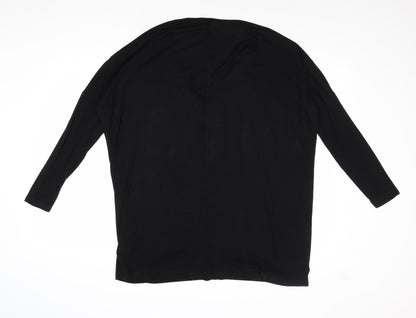 Womens UK Size 6 H&M Black Pullover Jumper