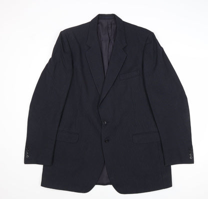 Mens UK Size 44 St Michael Regular Blue Suit Jacket